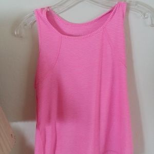 Girls pink tank top